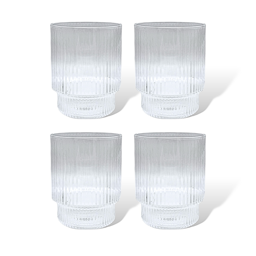 Riffle Trinkglas 2er, 4er, 6er | Low