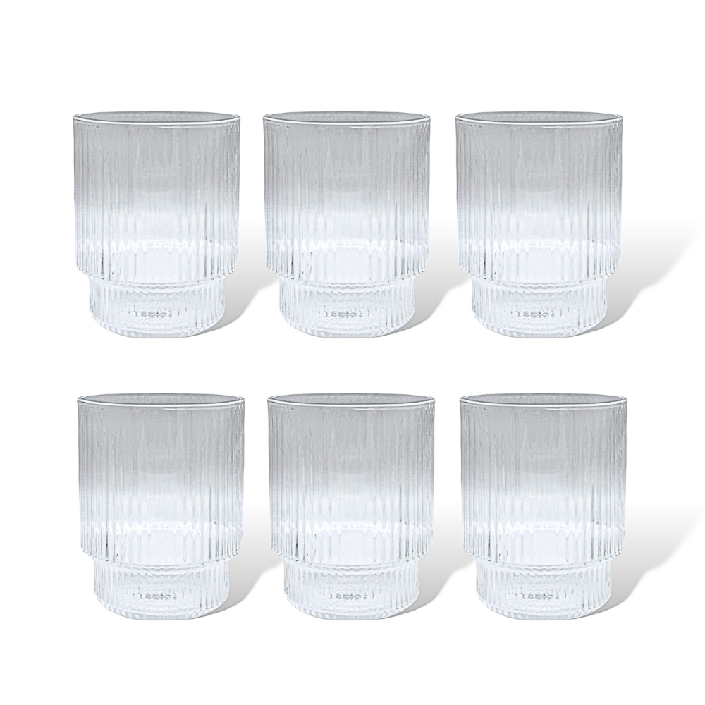 Riffle Trinkglas 2er, 4er, 6er | Low