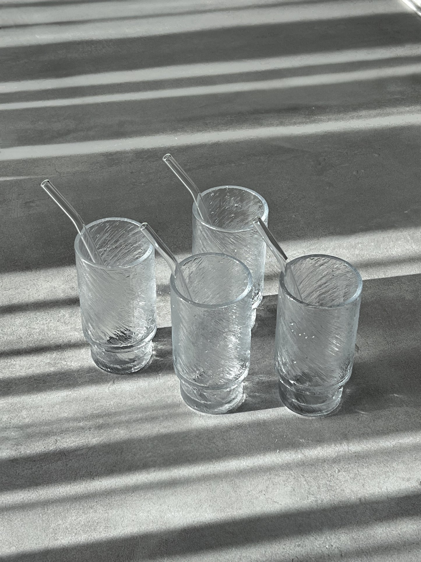 Long Frozen Trinkglas 4er