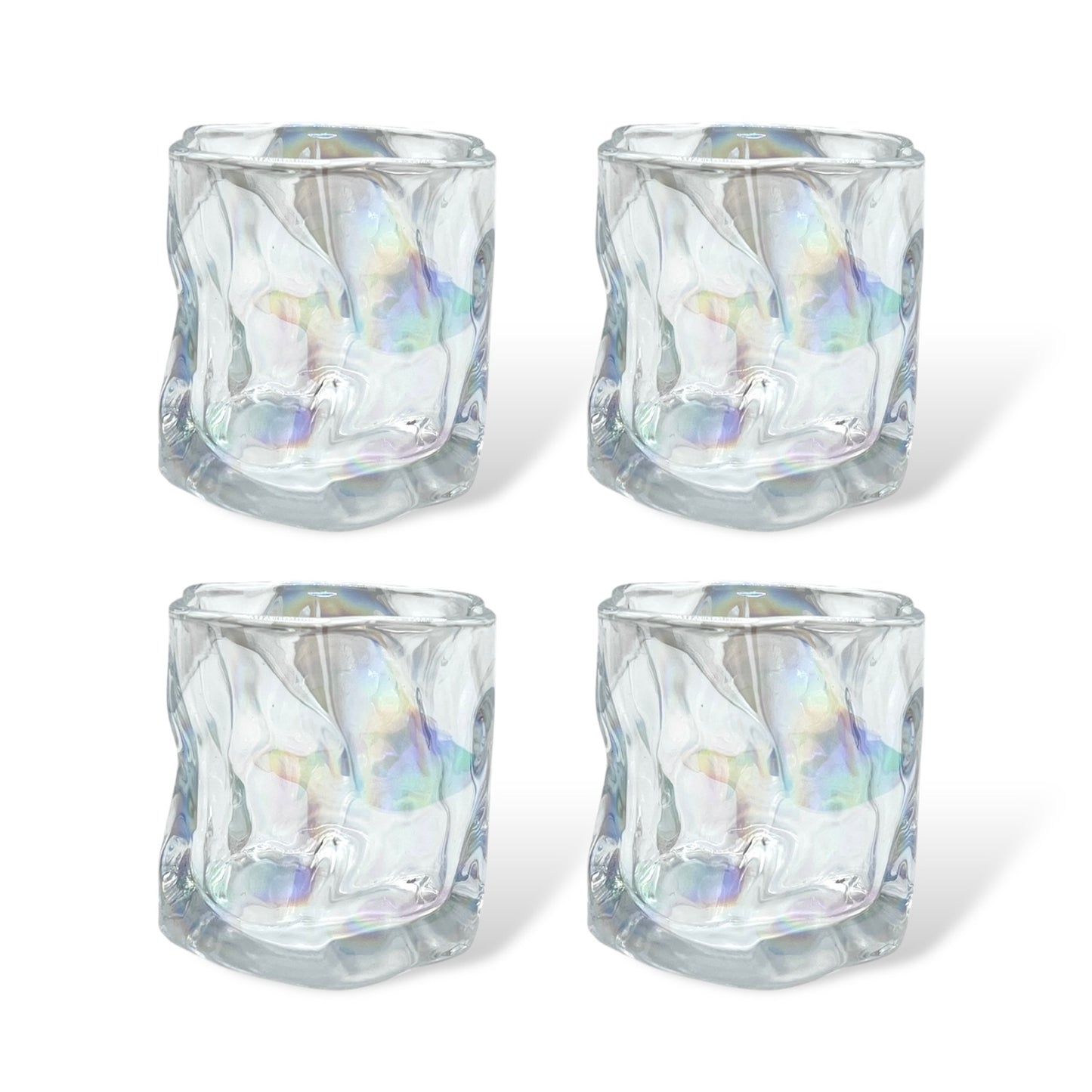 Diamond Rainbow Trinkglas 4er, 8er