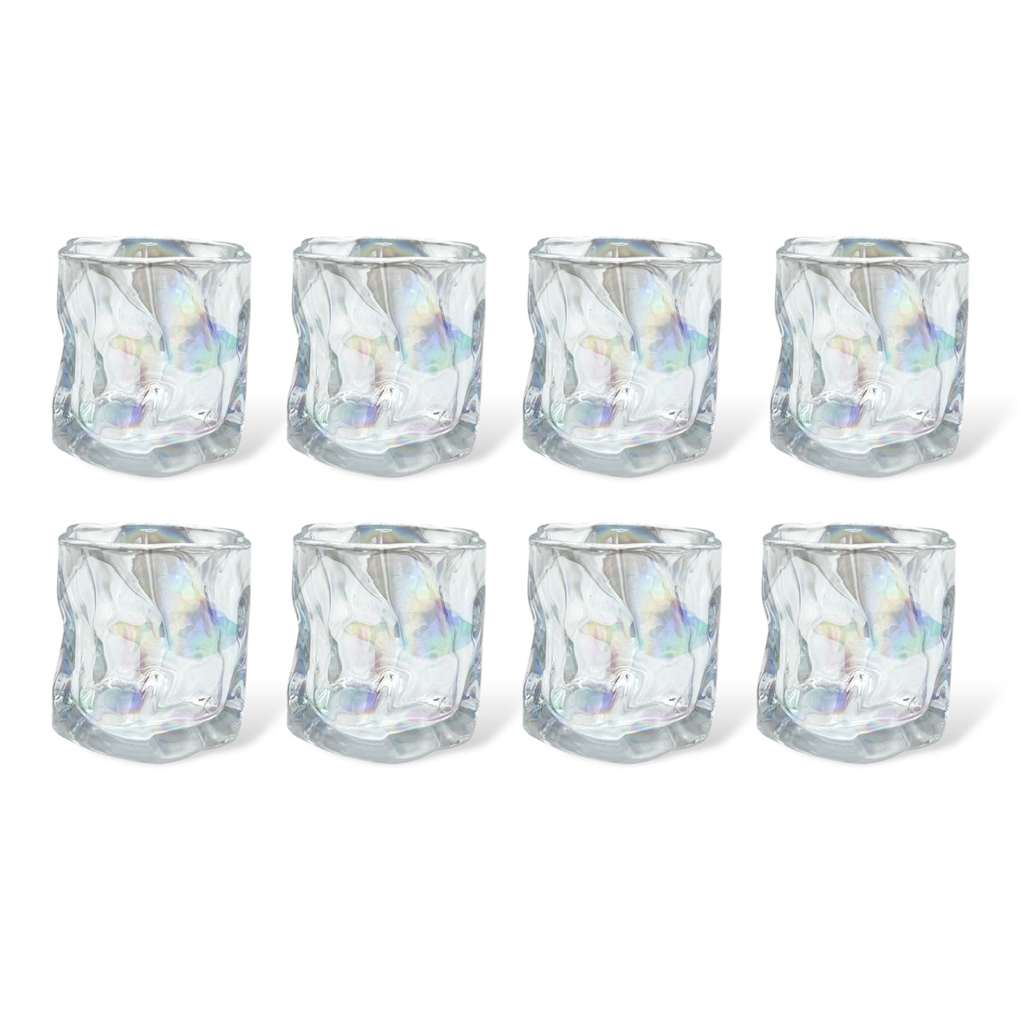 Diamond Rainbow Trinkglas 4er, 8er