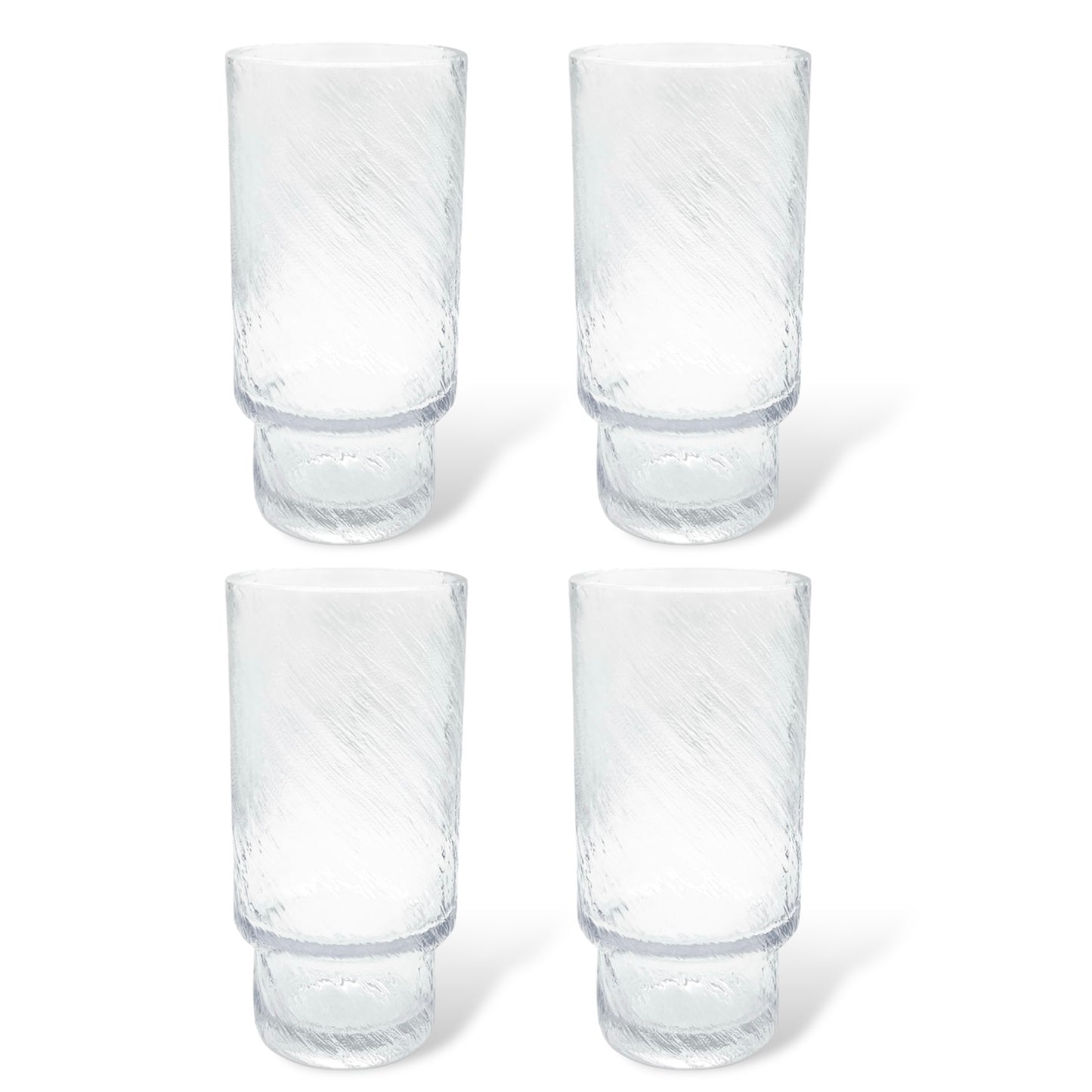 Long Frozen Trinkglas 4er
