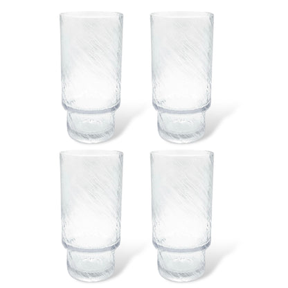Long Frozen Trinkglas 4er